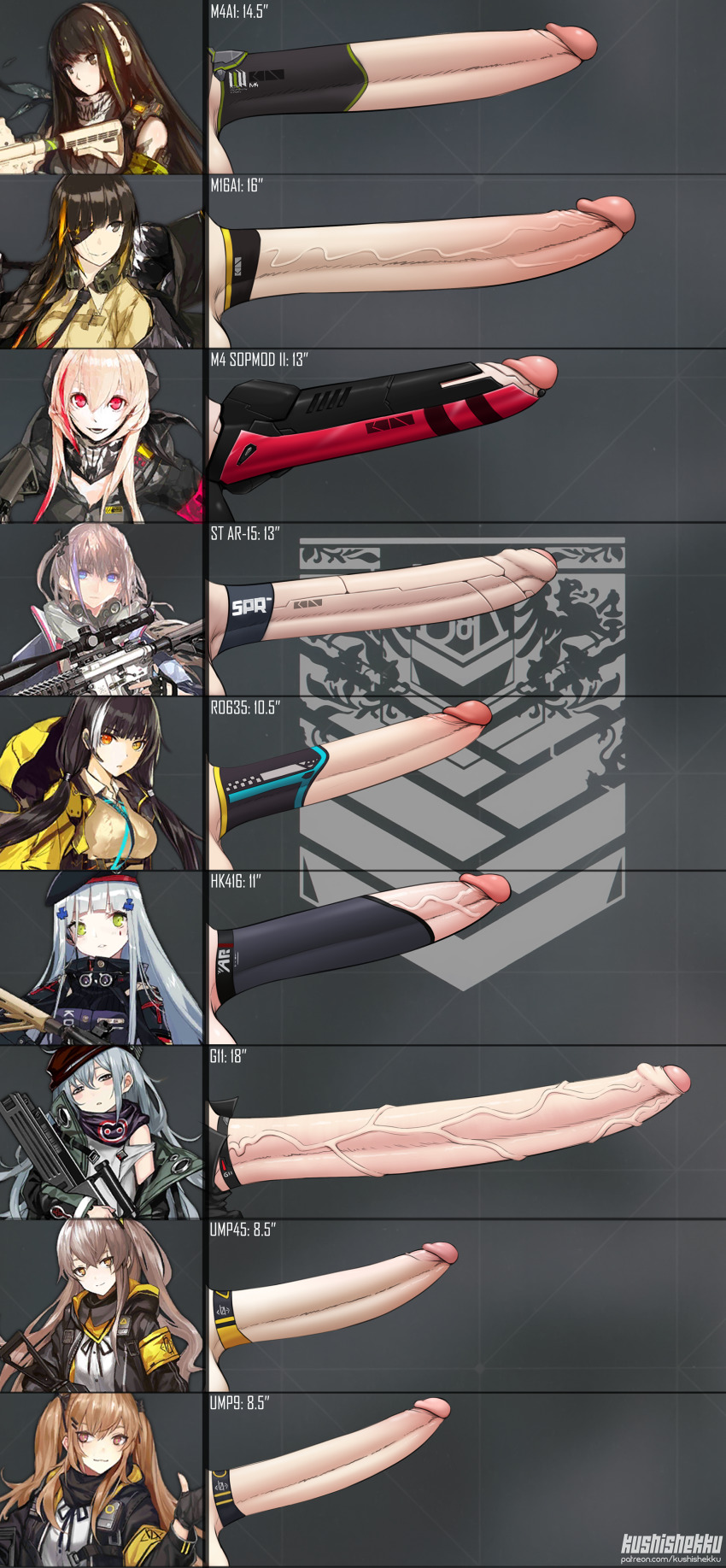 G11 (Girls' Frontline) Rule 34 Image