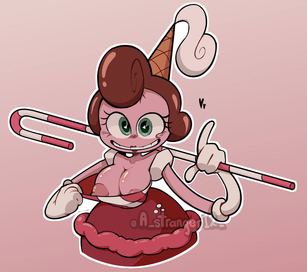 Baroness Von Bon Bon (Cuphead (Game)) Rule 34 Image