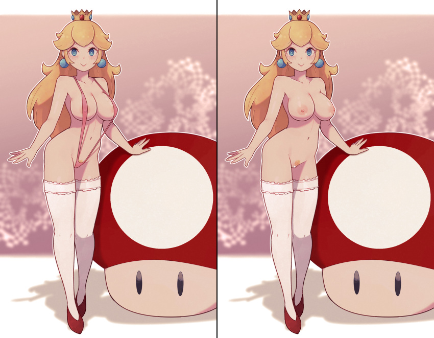 Princess Peach (Mario (Series)) Rule 34 Image