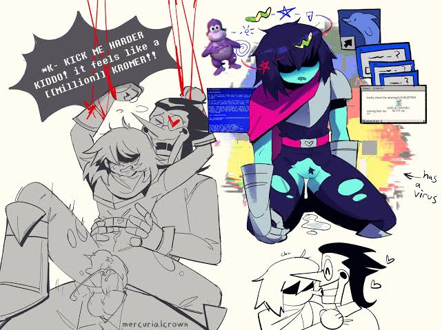 Kris (Deltarune) Rule 34 Image