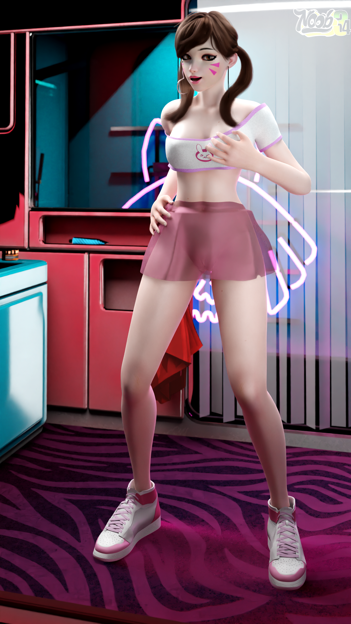 D.Va (Overwatch) Rule 34 Image