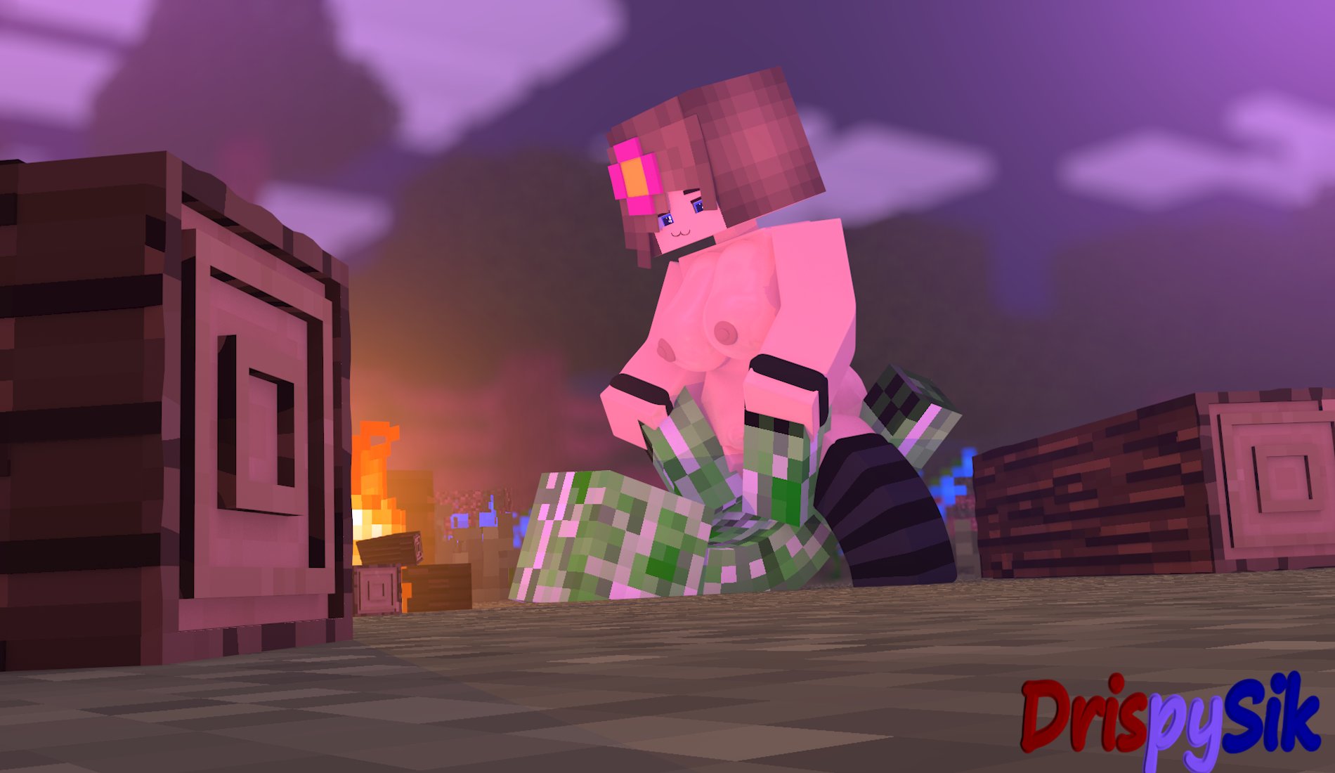 Creeper (Minecraft) Rule 34 Image