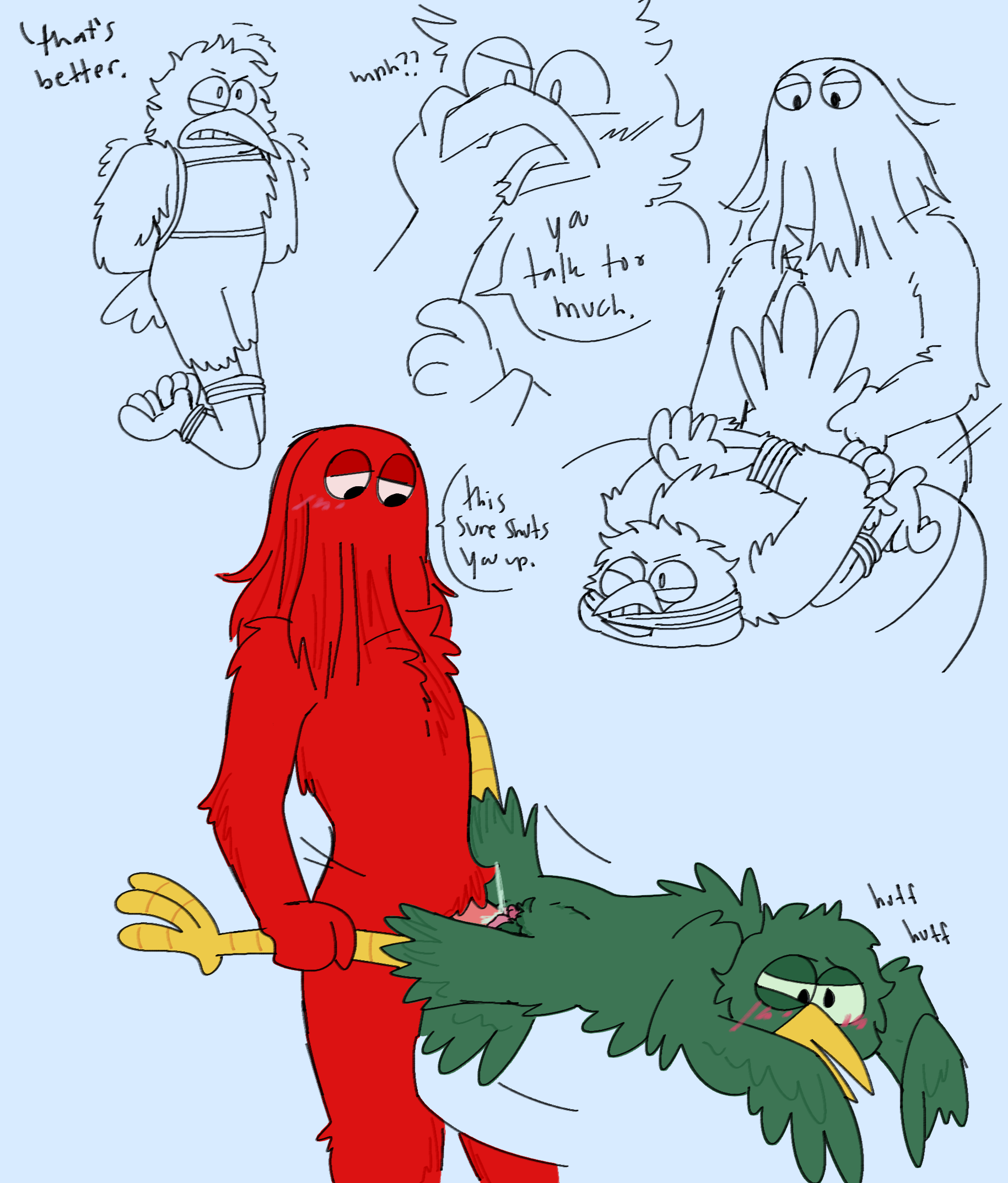 Duck Guy (Dhmis) Rule 34 Image