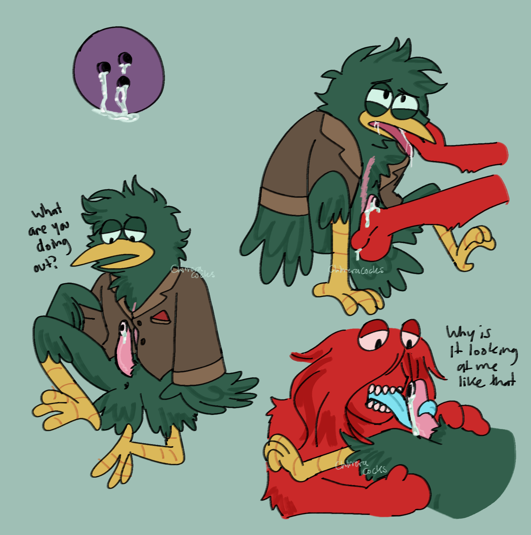 Duck Guy (Dhmis) Rule 34 Image