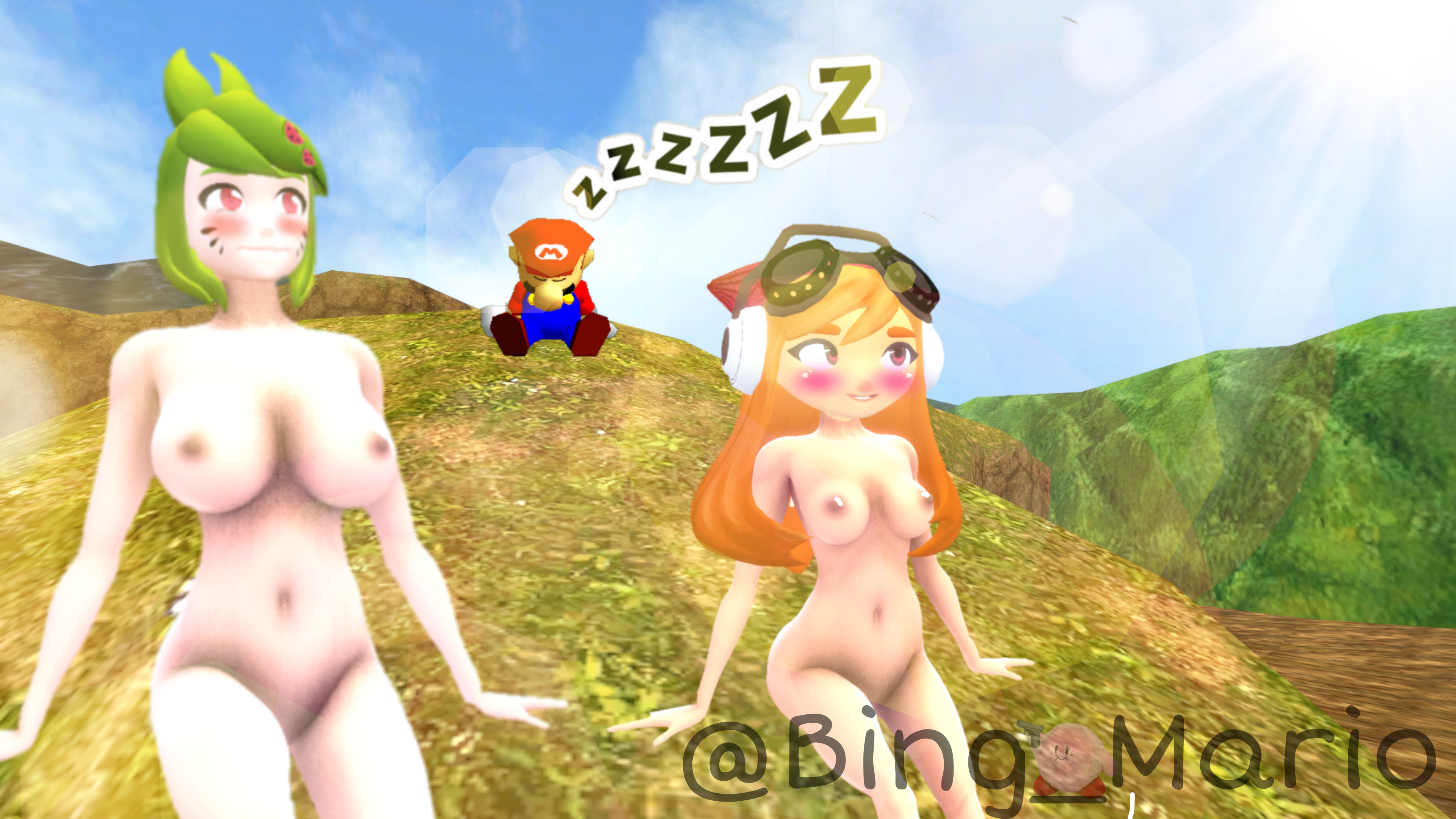 Human Meggy (Mario (Series)) Rule 34 Image