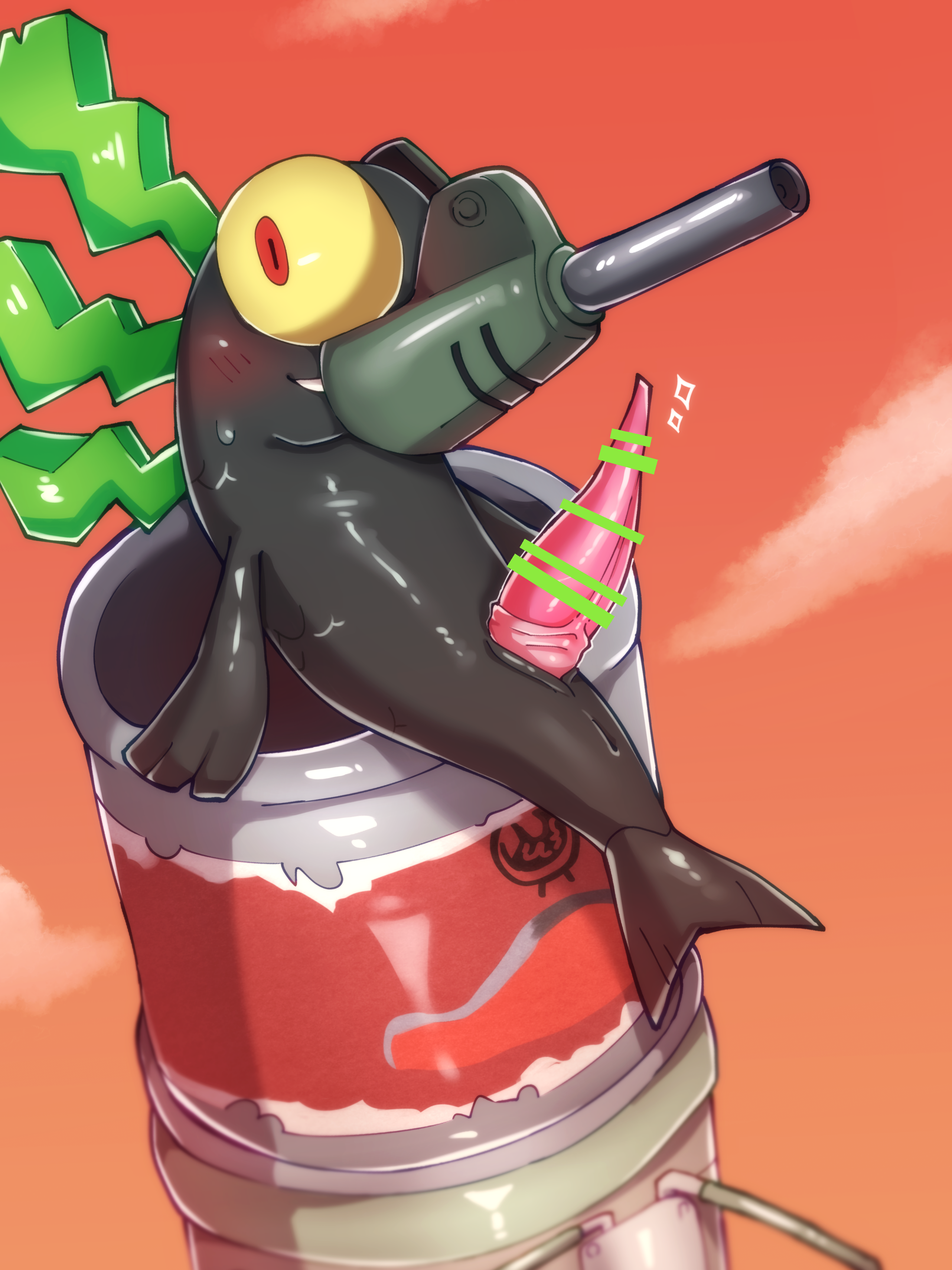 Salmonid (Splatoon) Rule 34 Image