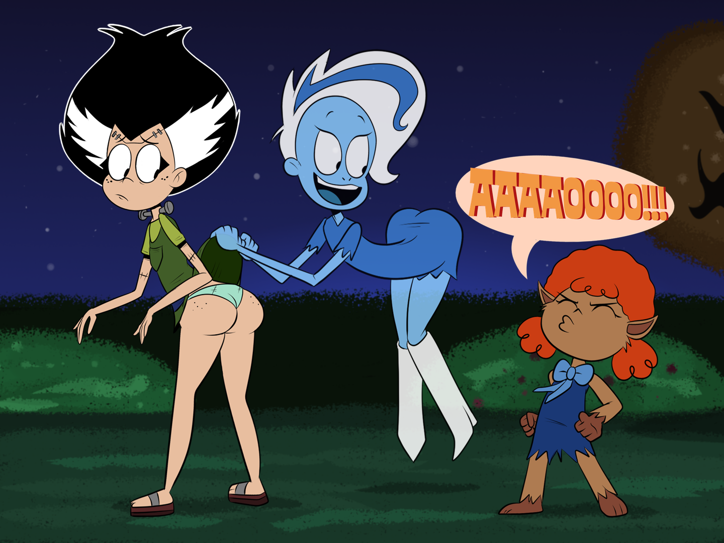 Elsa Frankenteen (Hanna-Barbera) Rule 34 Image