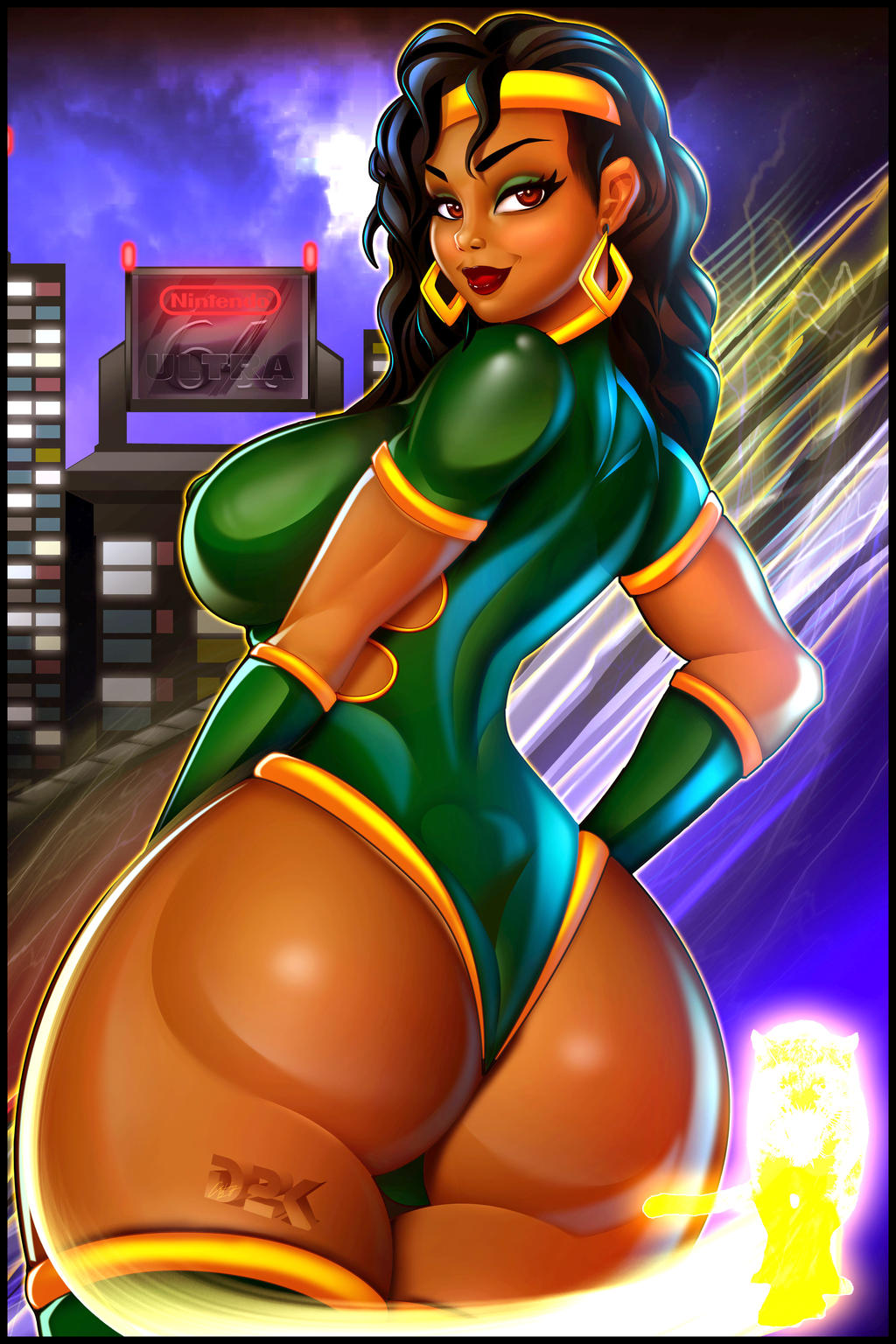 Black Orchid (Killer Instinct) Rule 34 Image