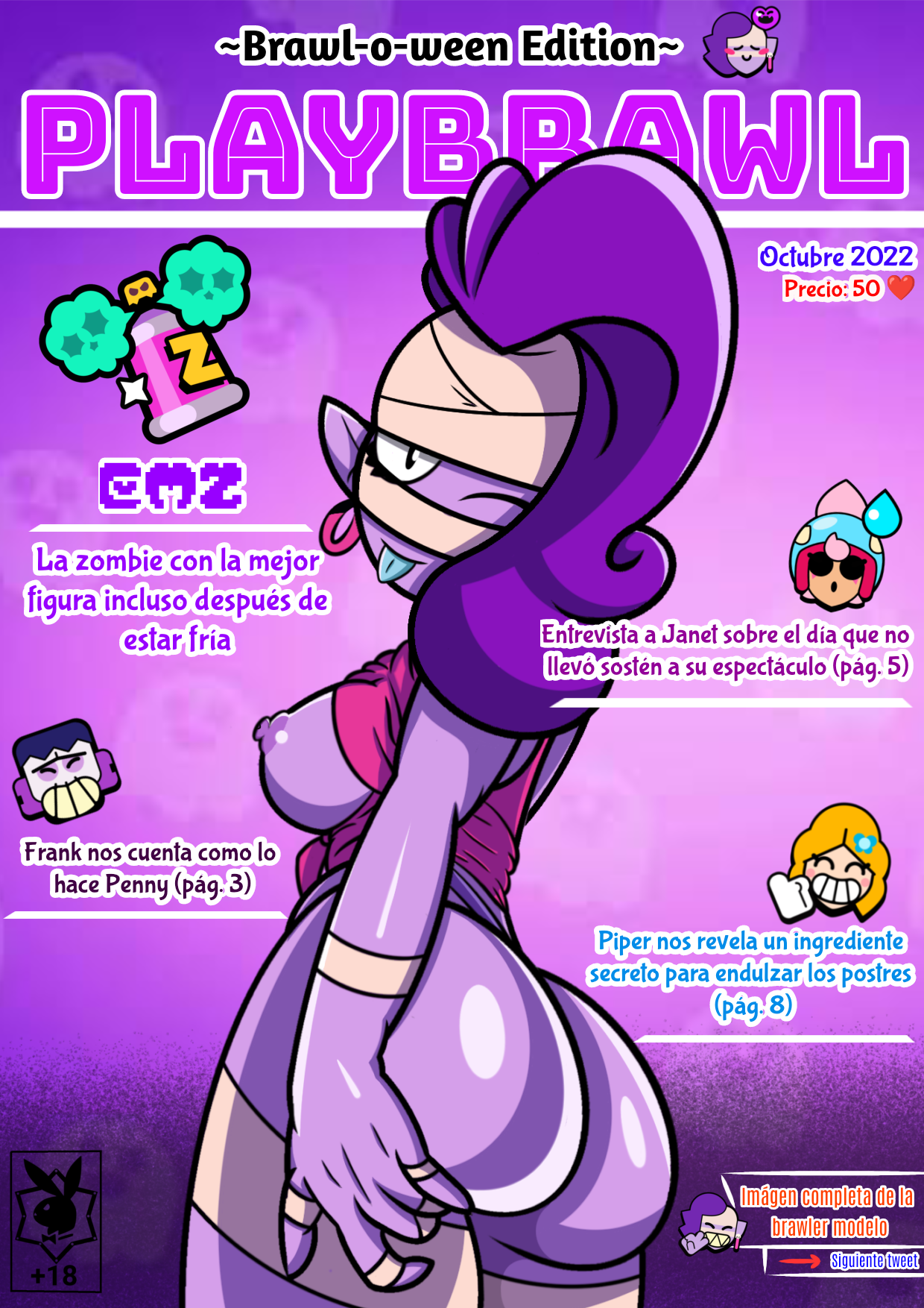 Emz (Brawl Stars) Rule 34 Image
