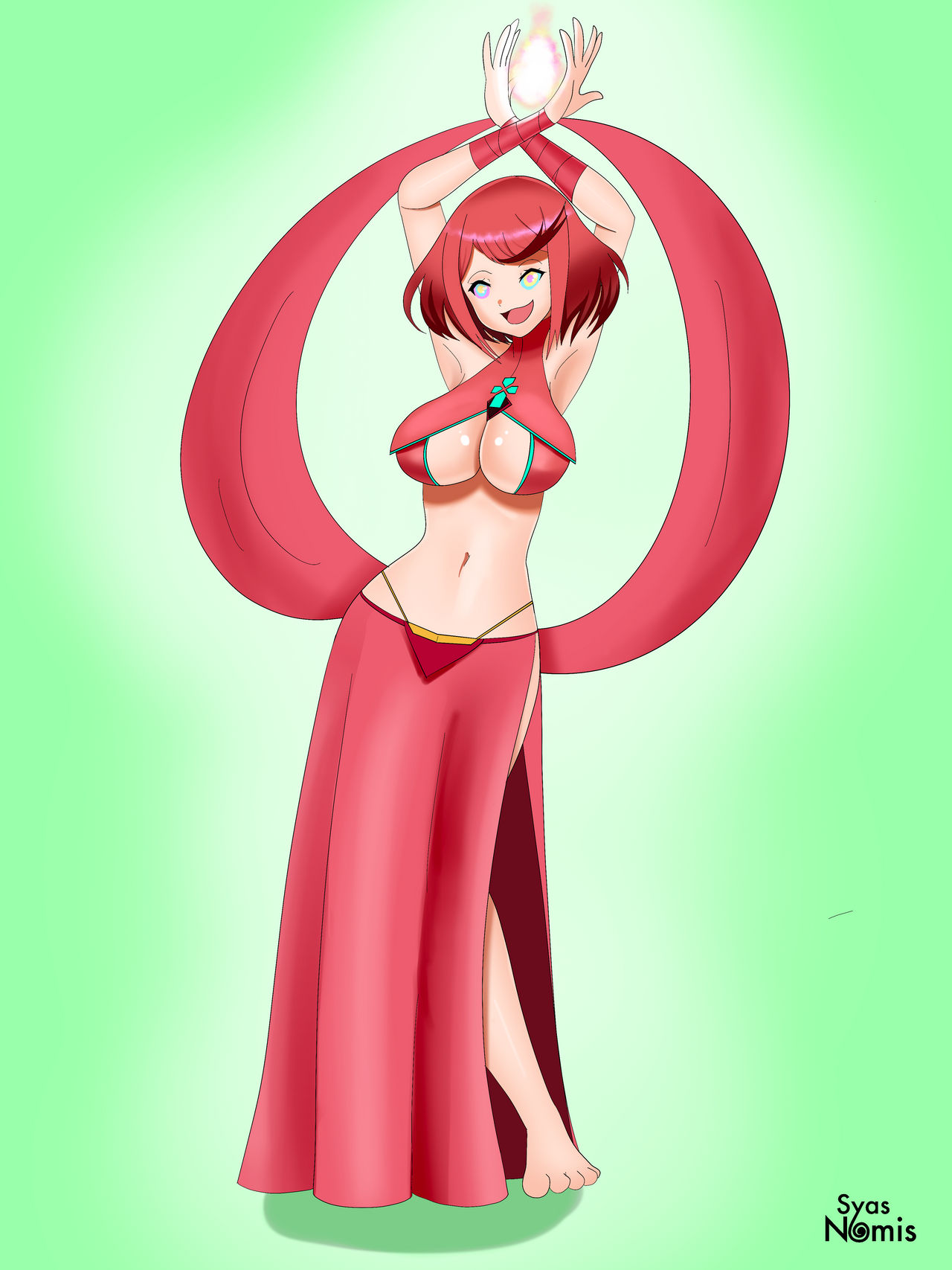 Pyra (Xenoblade) Rule 34 Image