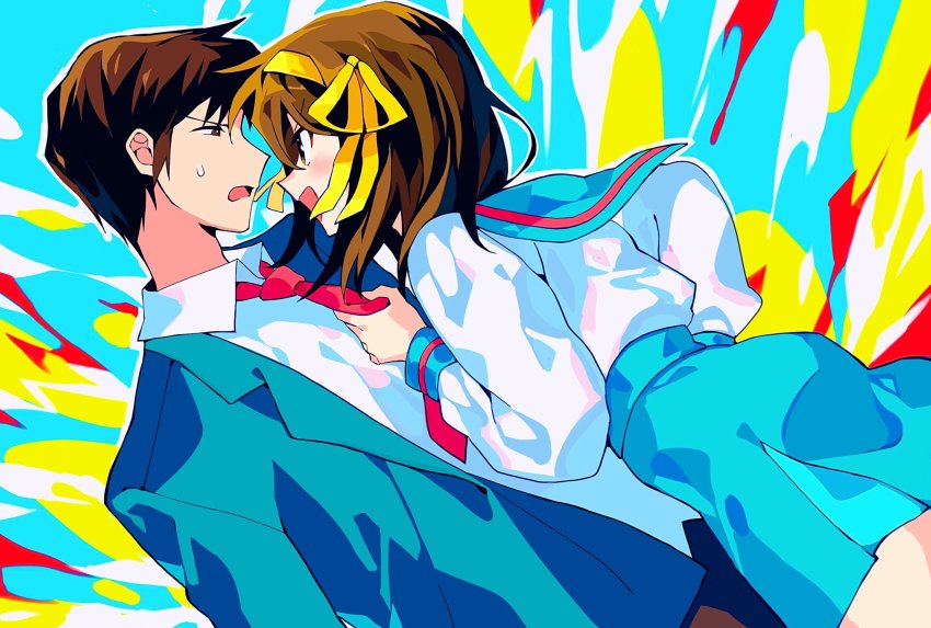 Kyon (Suzumiya Haruhi No Yuuutsu) Rule 34 Image