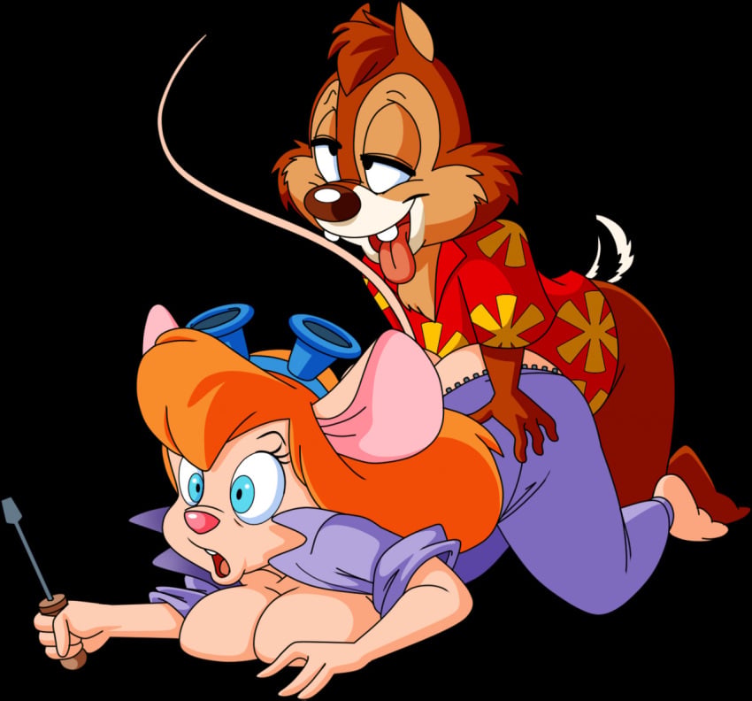 Dale (Chip 'N Dale Rescue Rangers) Rule 34 Image