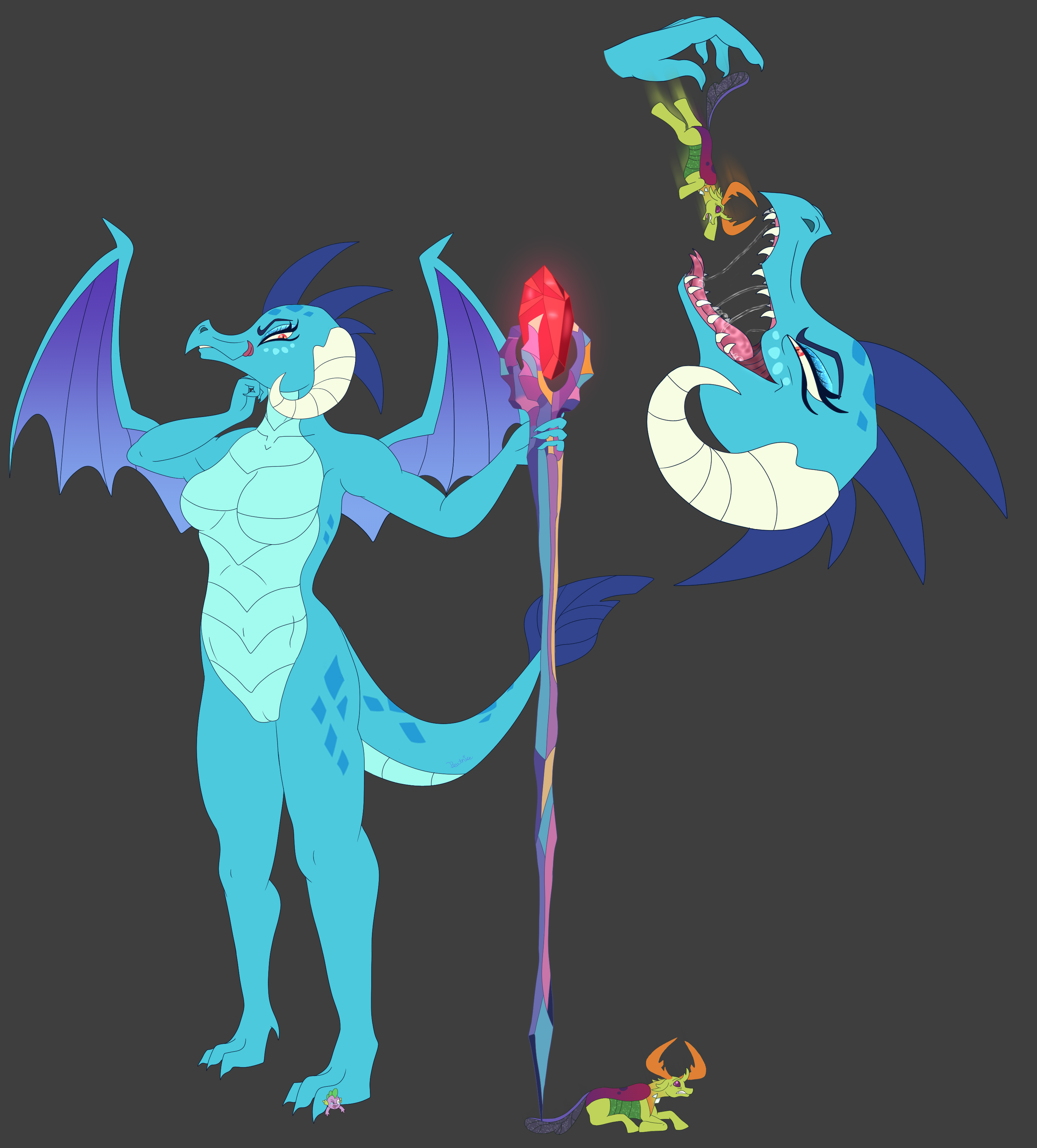 Princess Ember (Mlp) Rule 34 Image