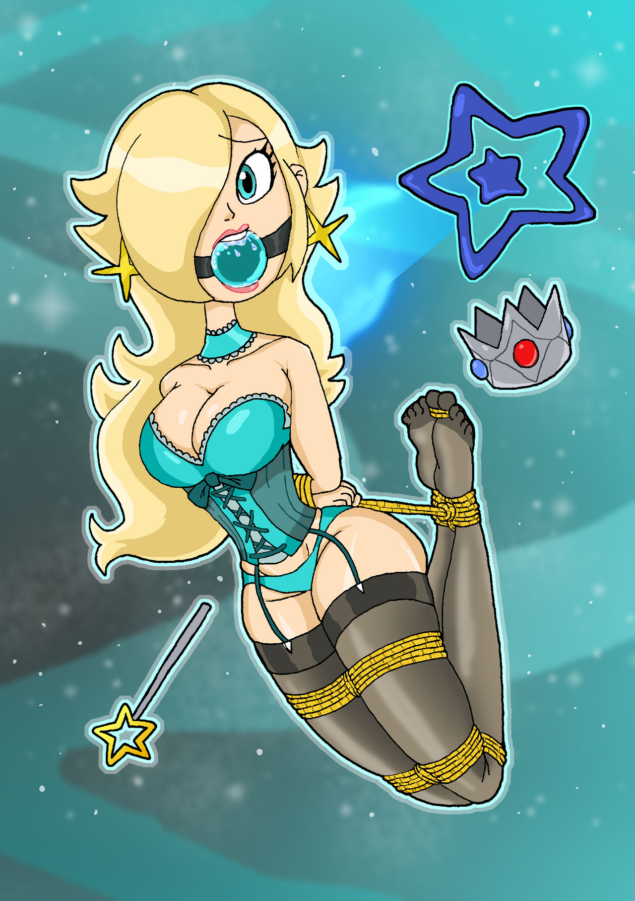 Princess Rosalina (Mario (Series)) Rule 34 Image