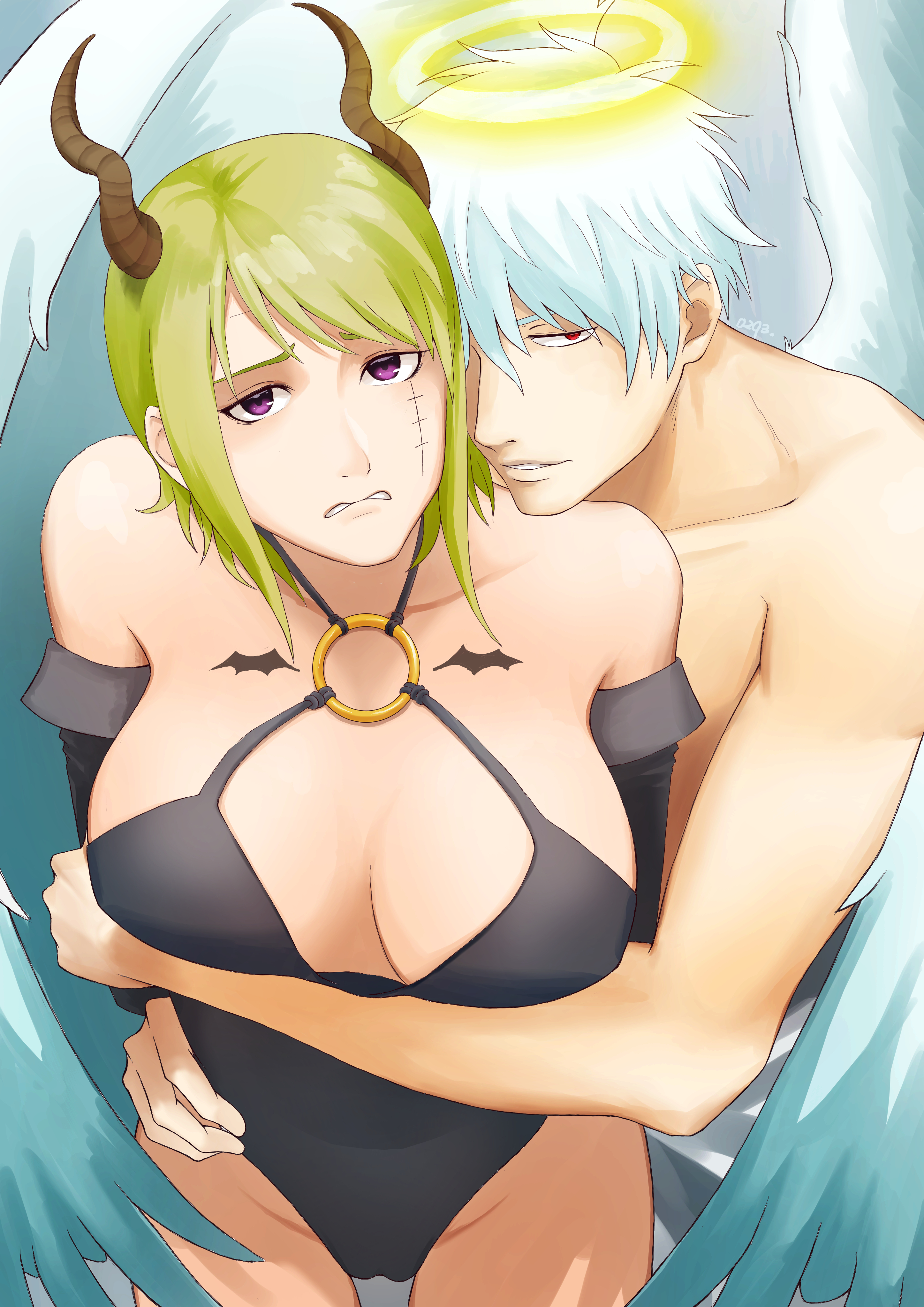 Gintoki Sakata (Gintama) Rule 34 Image