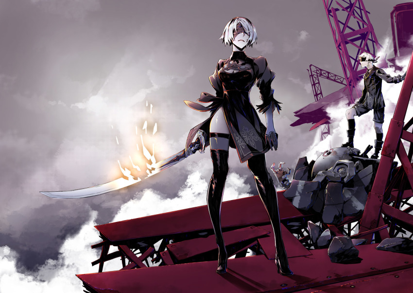 2b (Nier:Automata) Rule 34 Image