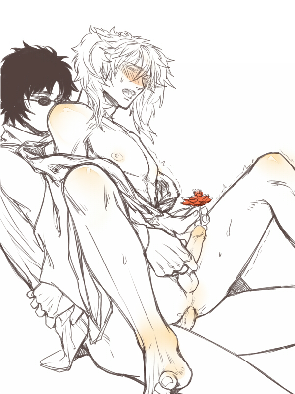 Gintoki Sakata (Gintama) Rule 34 Image