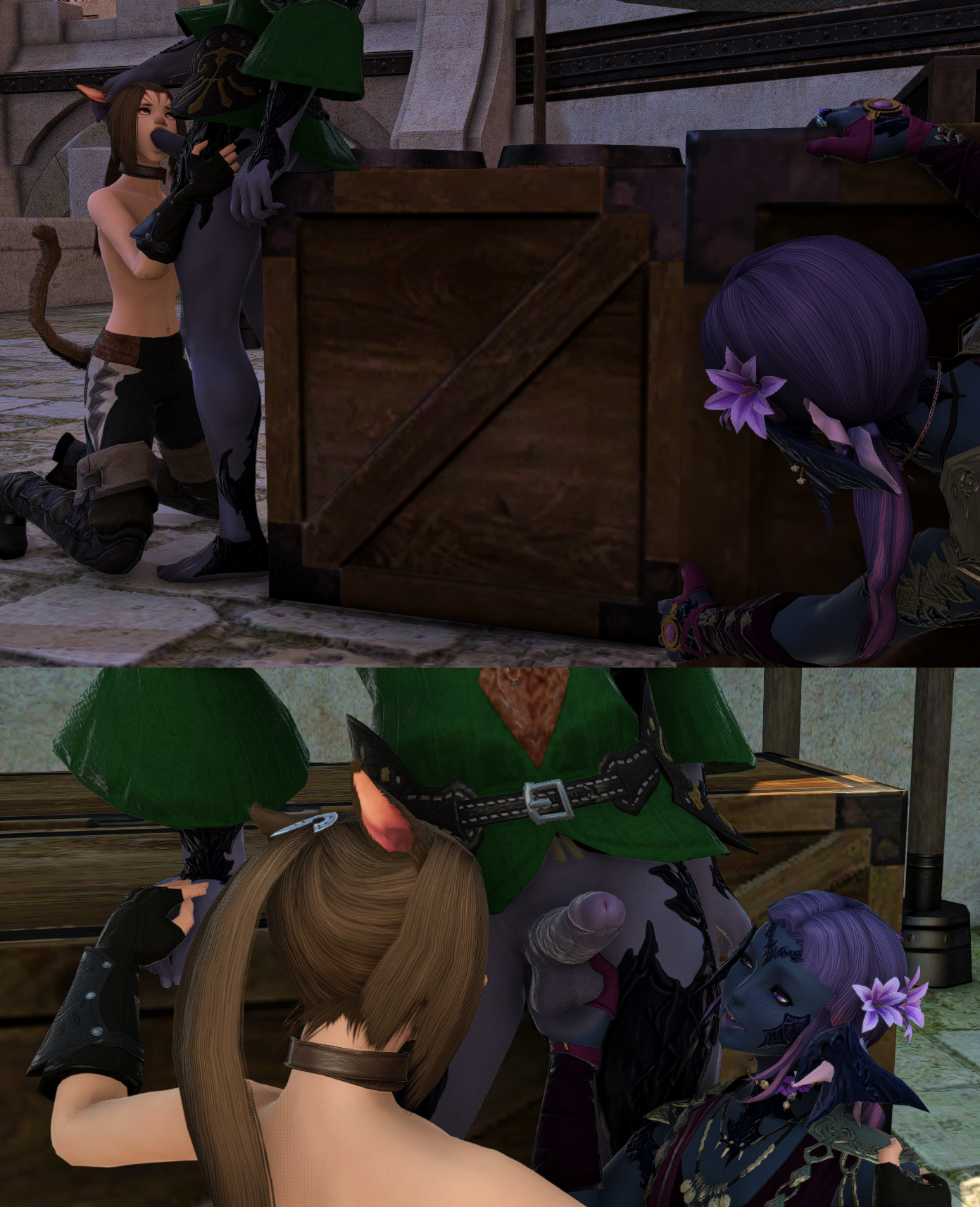 Au Ra (Final Fantasy) Rule 34 Image