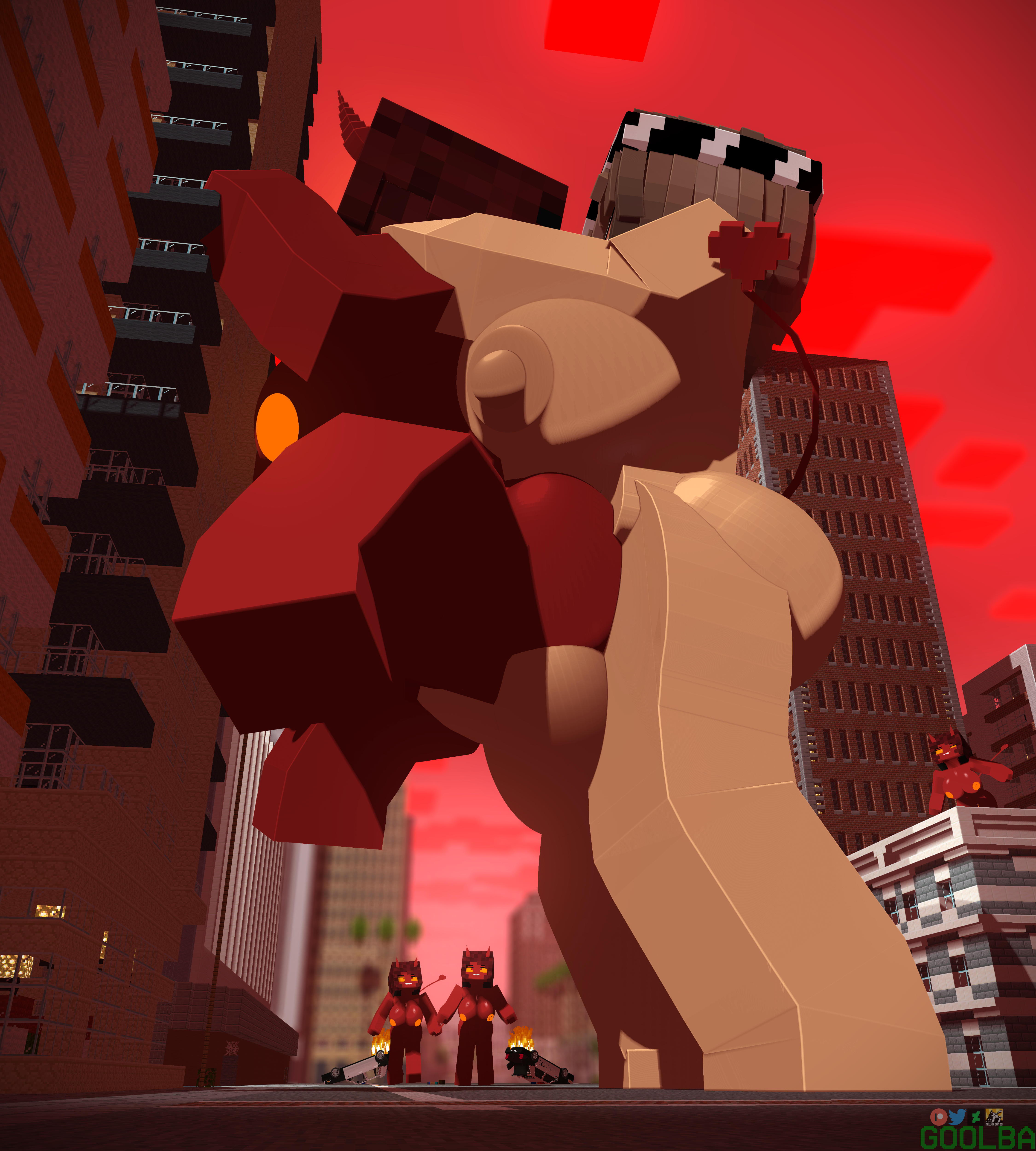 Kayla (Minecraft) Rule 34 Image