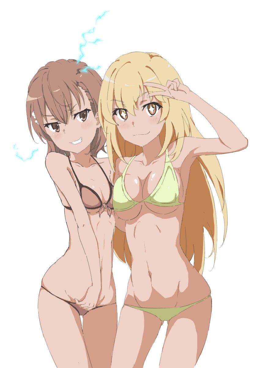 Misaka Mikoto (To Aru Kagaku No Railgun) Rule 34 Image