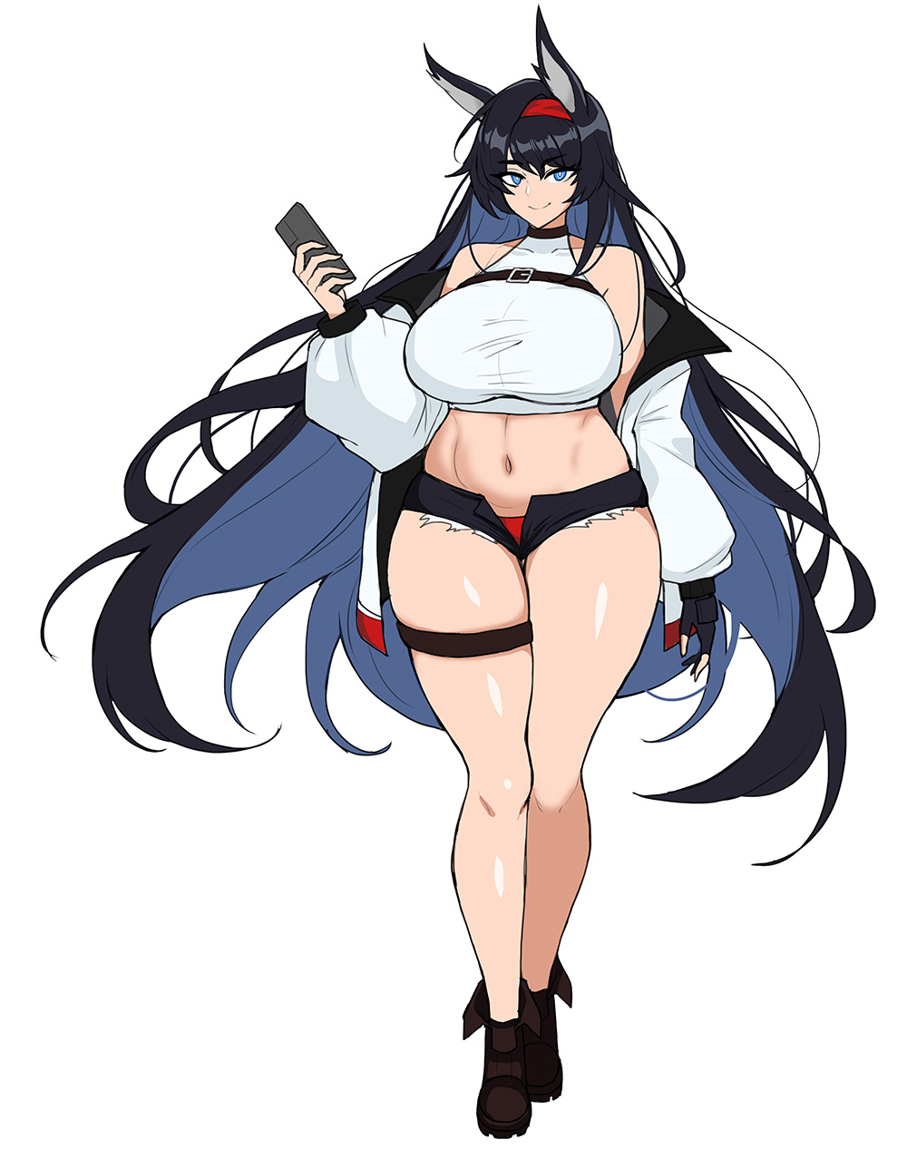 Blaze (Arknights) Rule 34 Image
