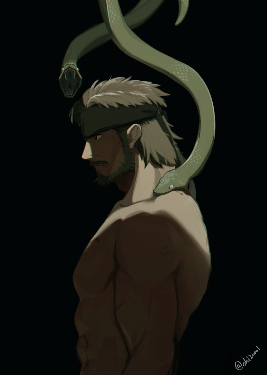 Solid Snake (Metal Gear (Series)) Rule 34 Image