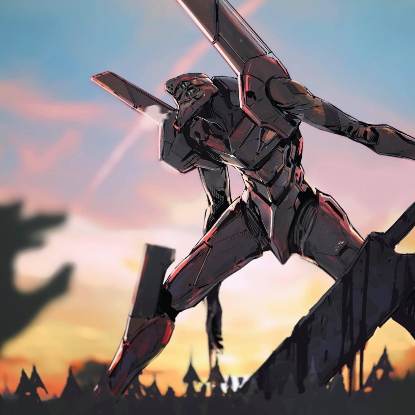 Eva 02 (Neon Genesis Evangelion) Rule 34 Image