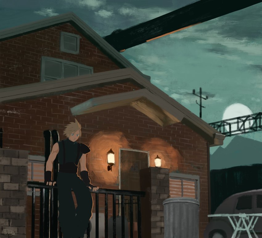 Cloud Strife (Final Fantasy) Rule 34 Image
