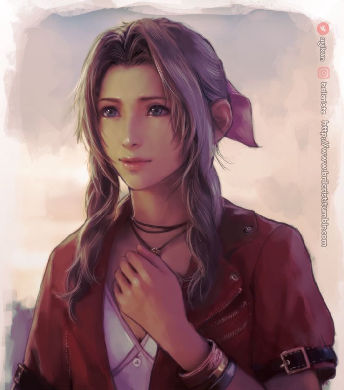 Aerith Gainsborough (Final Fantasy) Rule 34 Image