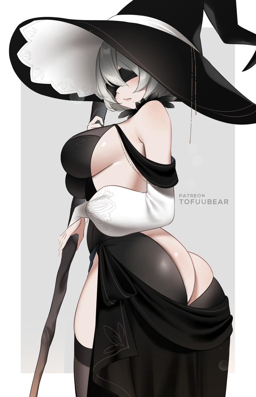 Yorha 2b (Nier) Rule 34 Image