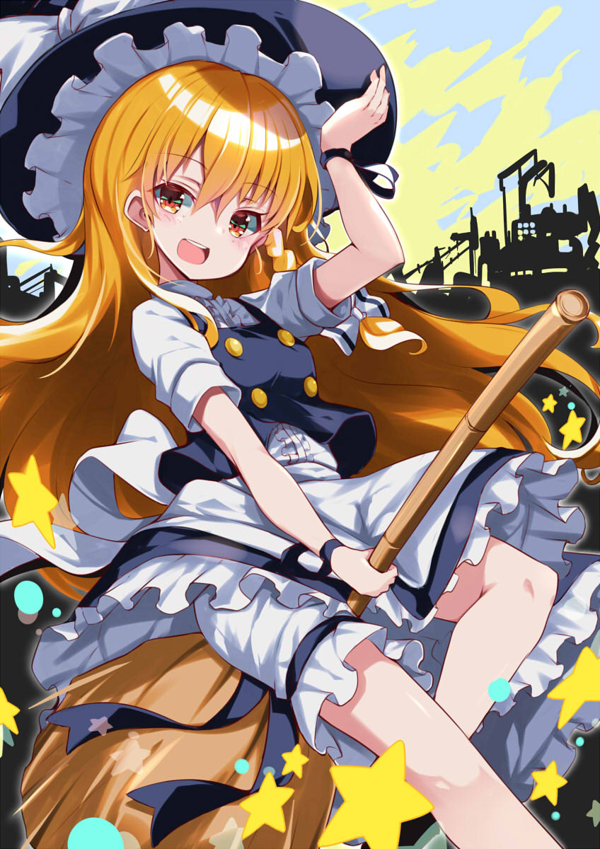 Kirisame Marisa (Touhou) Rule 34 Image