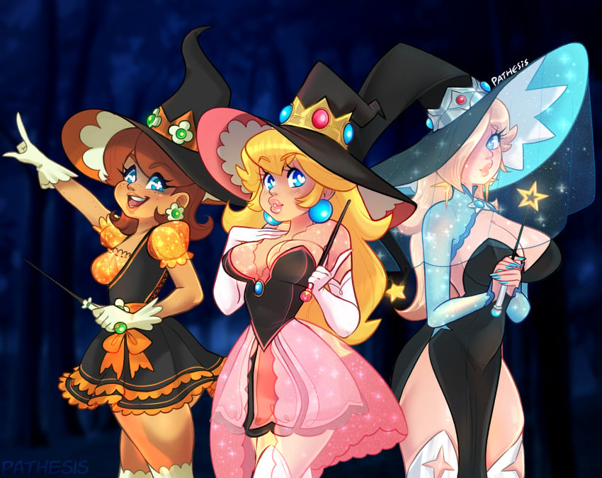Princess Daisy (Halloween) Rule 34 Image
