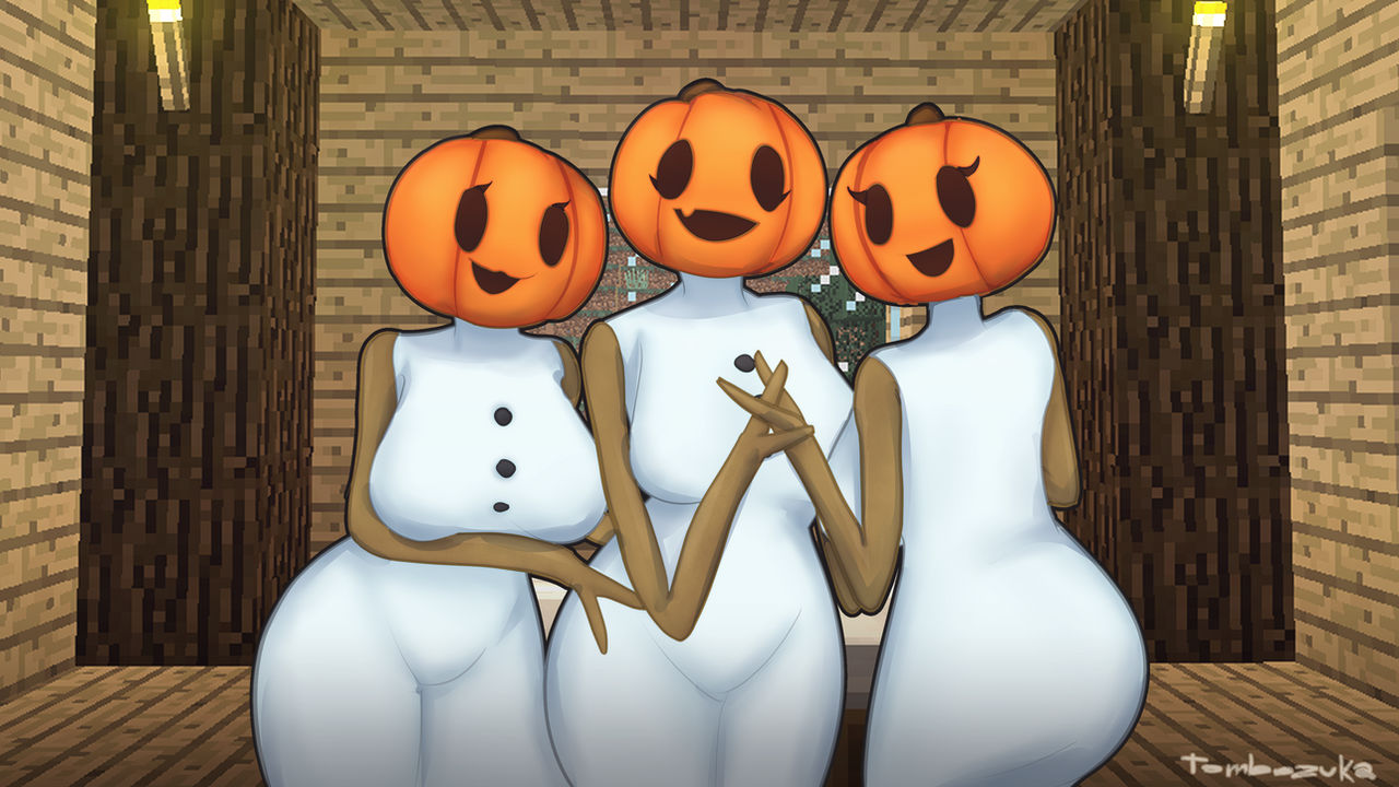 Snow Golem (Minecraft) Rule 34 Image