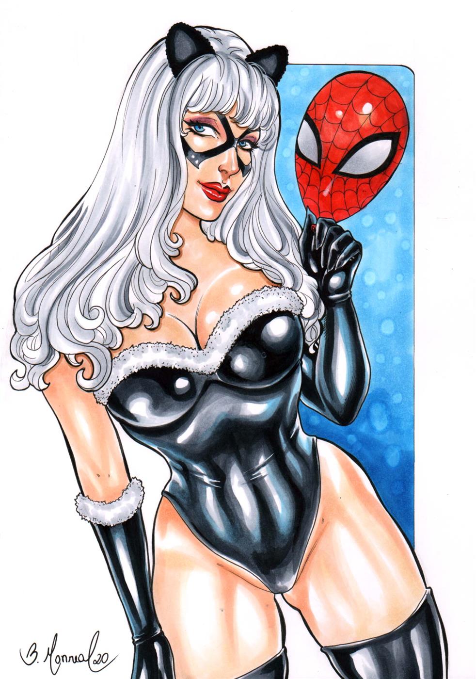 Black Cat (Marvel) Rule 34 Image