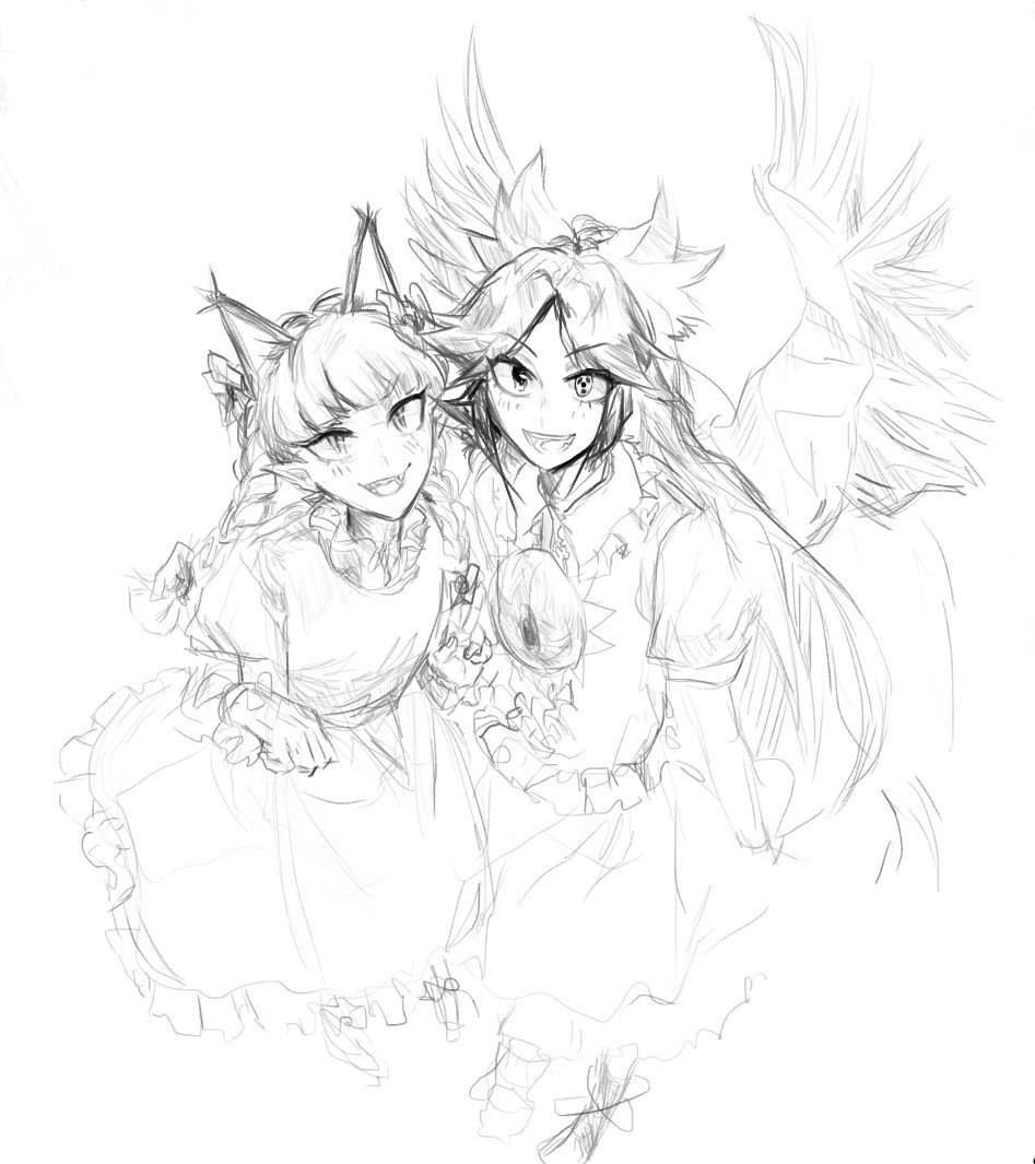 Kaenbyou Rin (Touhou) Rule 34 Image