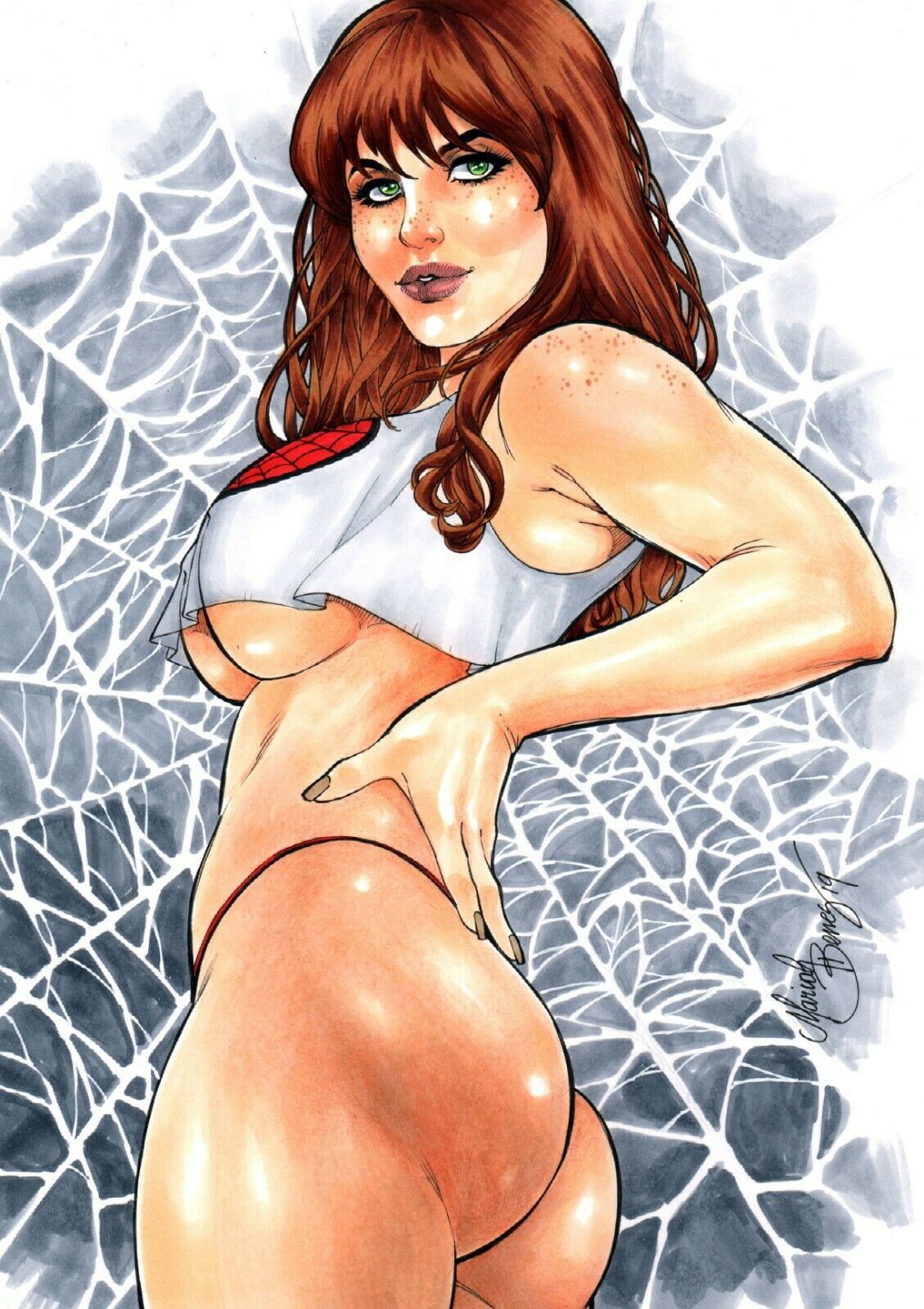 Mary Jane Watson (Marvel) Rule 34 Image