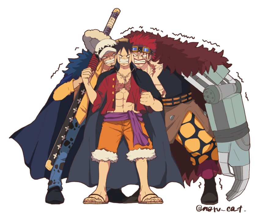 Eustass Kid (Monkey D. Luffy) Rule 34 Image