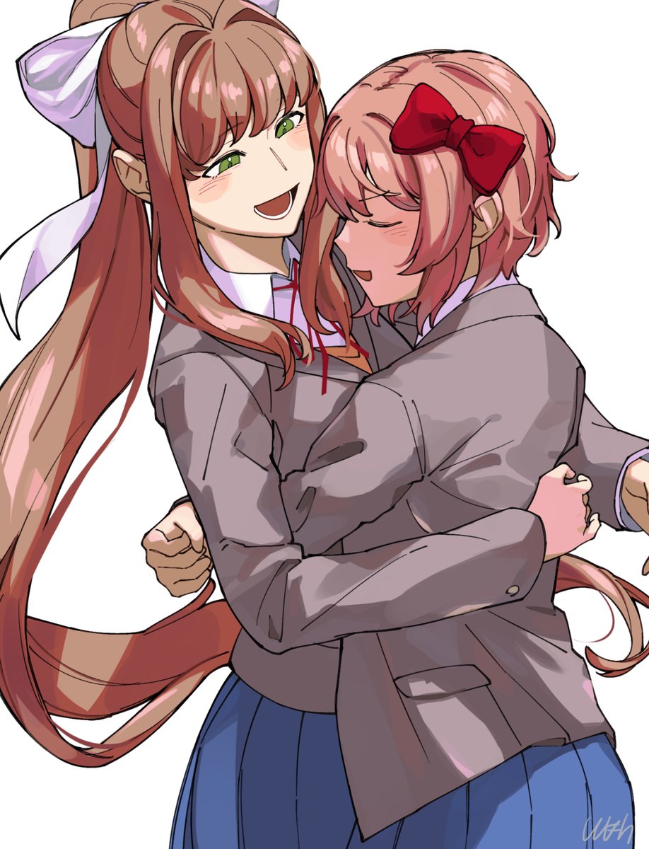 Monika (Doki Doki Literature Club) Rule 34 Image