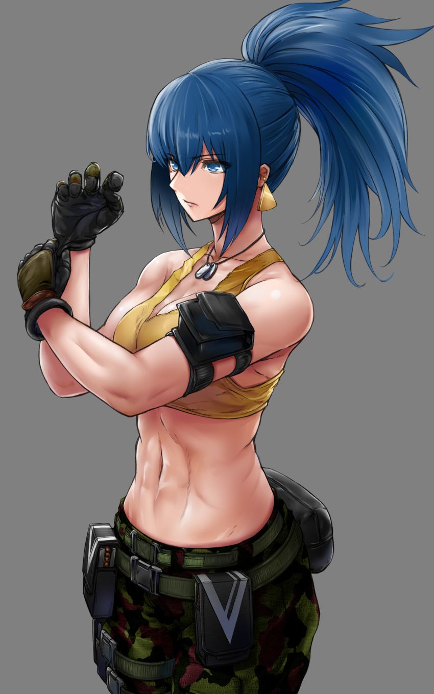 Leona Heidern (The King Of Fighters) Rule 34 Image