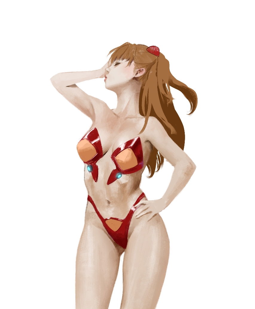 Souryuu Asuka Langley (Neon Genesis Evangelion) Rule 34 Image