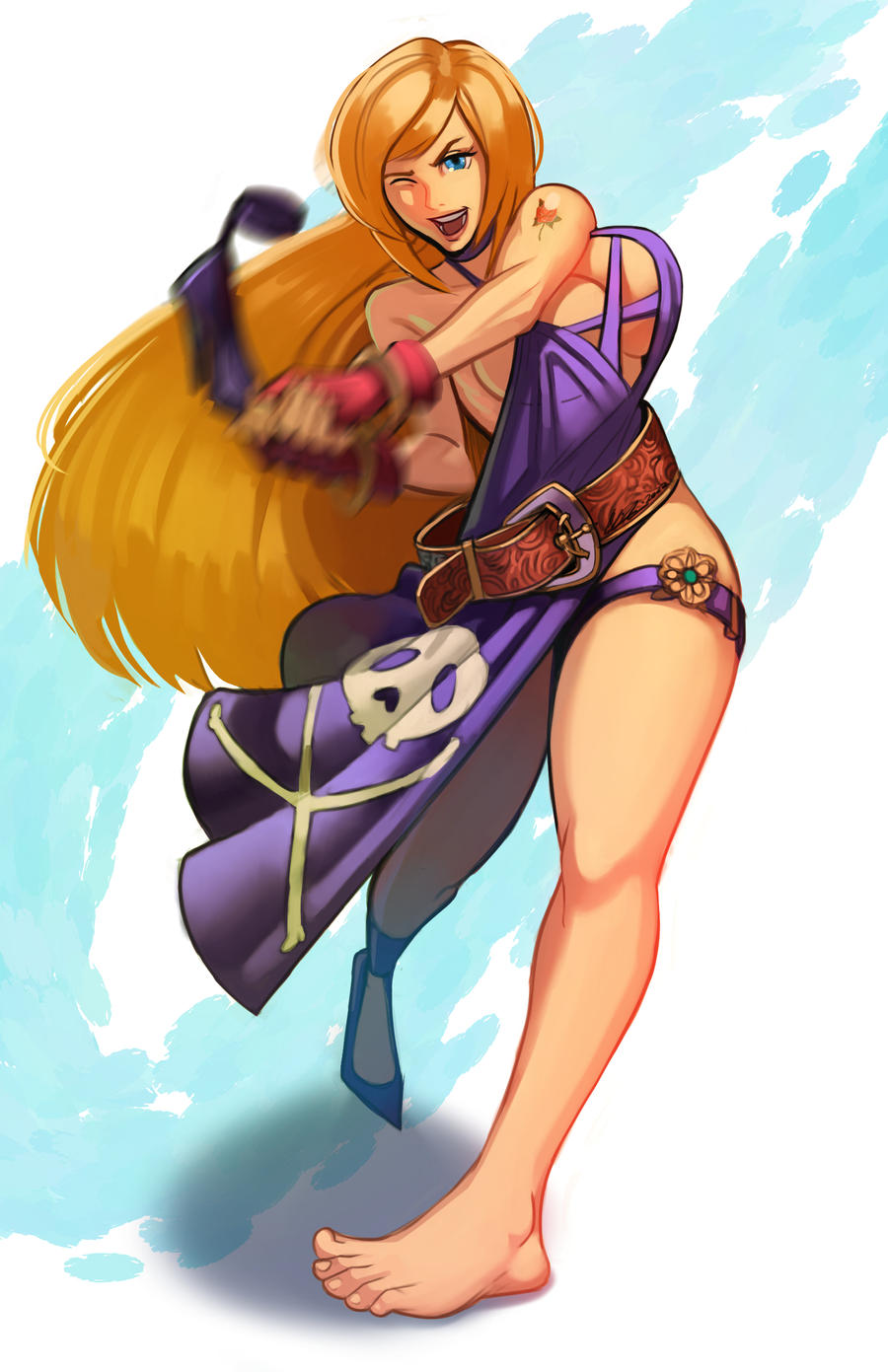 B. Jenet (Garou Mark Of The Wolves) Rule 34 Image