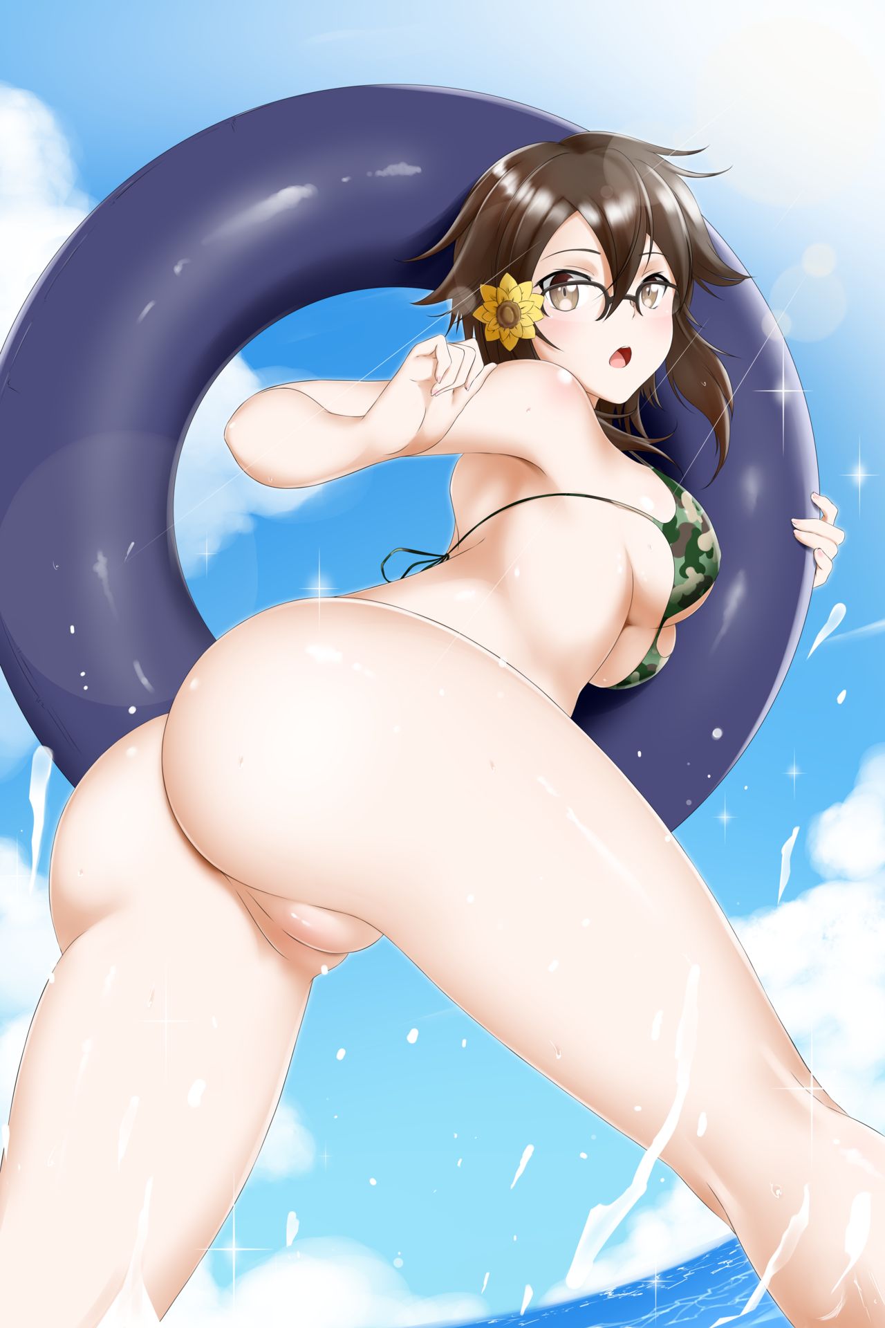 Asada Shino (Sword Art Online) Rule 34 Image