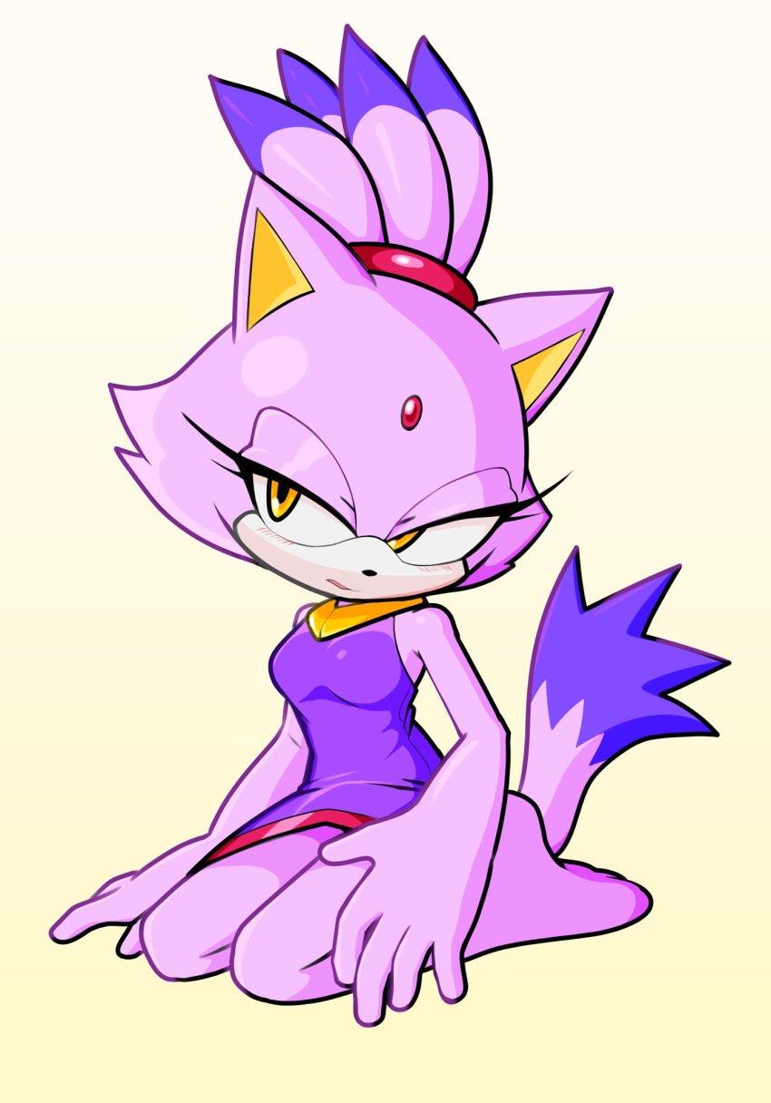 Blaze The Cat (Mario &Amp; Sonic (Series)) Rule 34 Image
