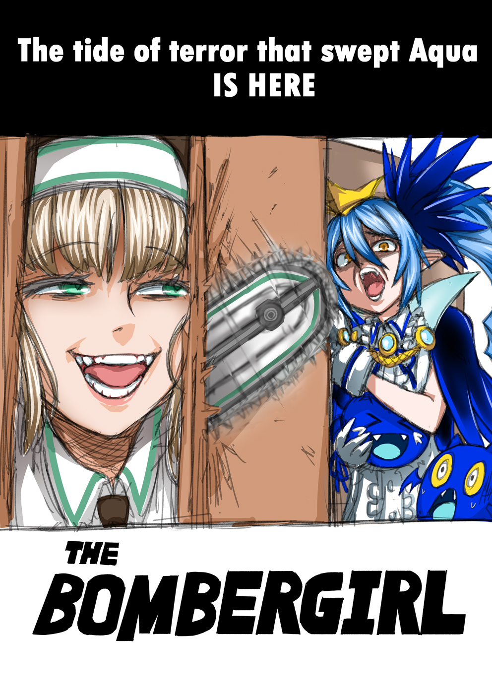 Lewisia Aquablue (Bombergirl) Rule 34 Image