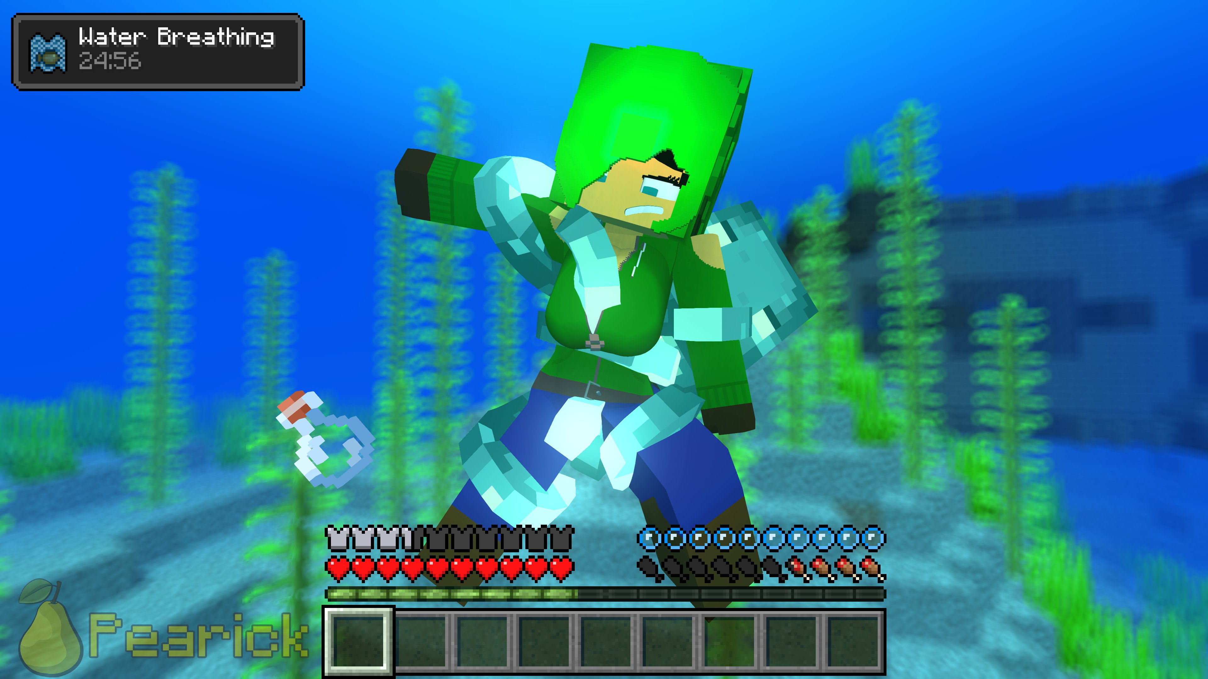 Glow Squid (Minecraft) Rule 34 Image