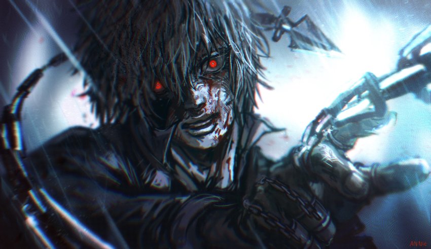 Kurapika (Hunter X Hunter) Rule 34 Image