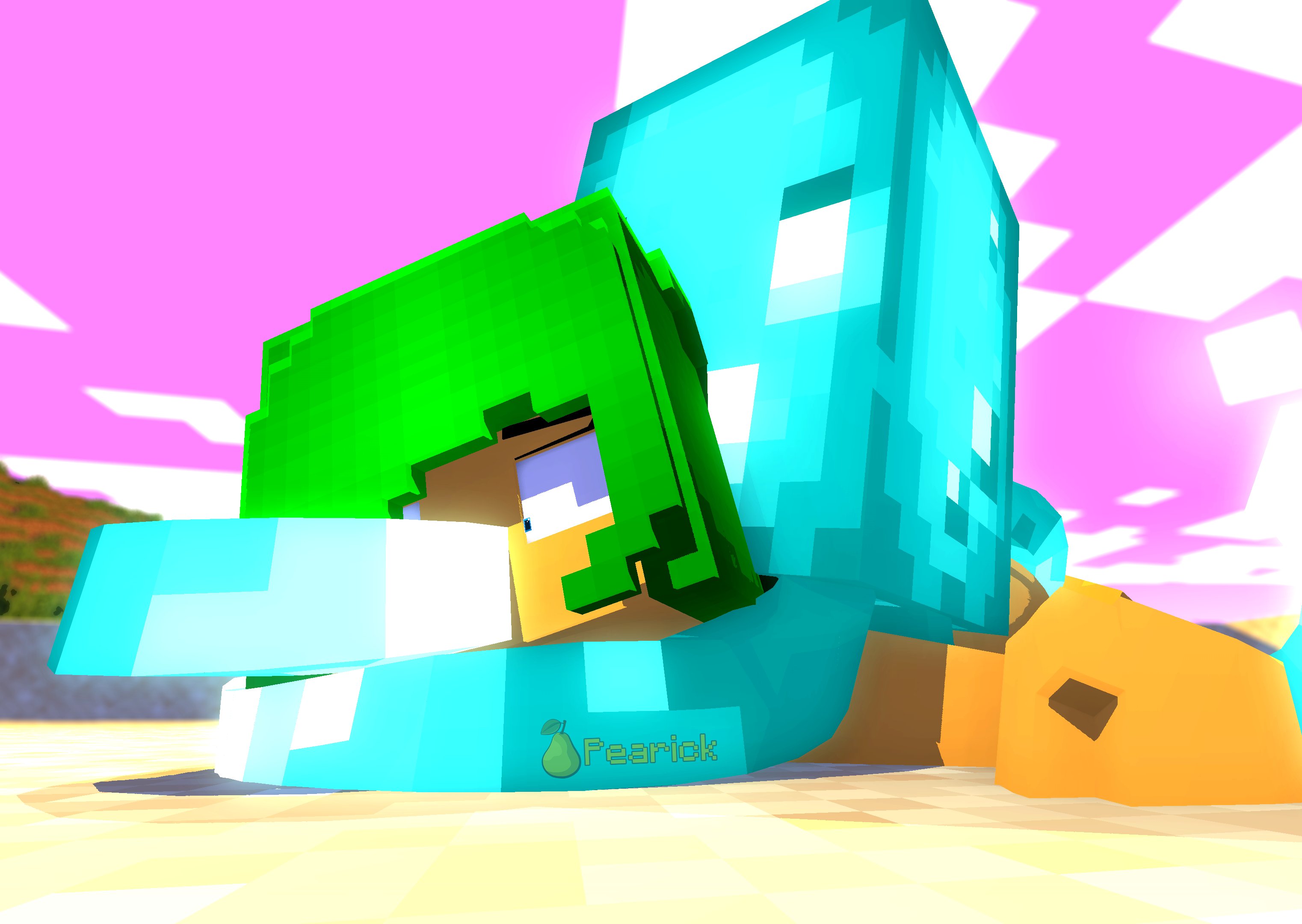Glow Squid (Minecraft) Rule 34 Image