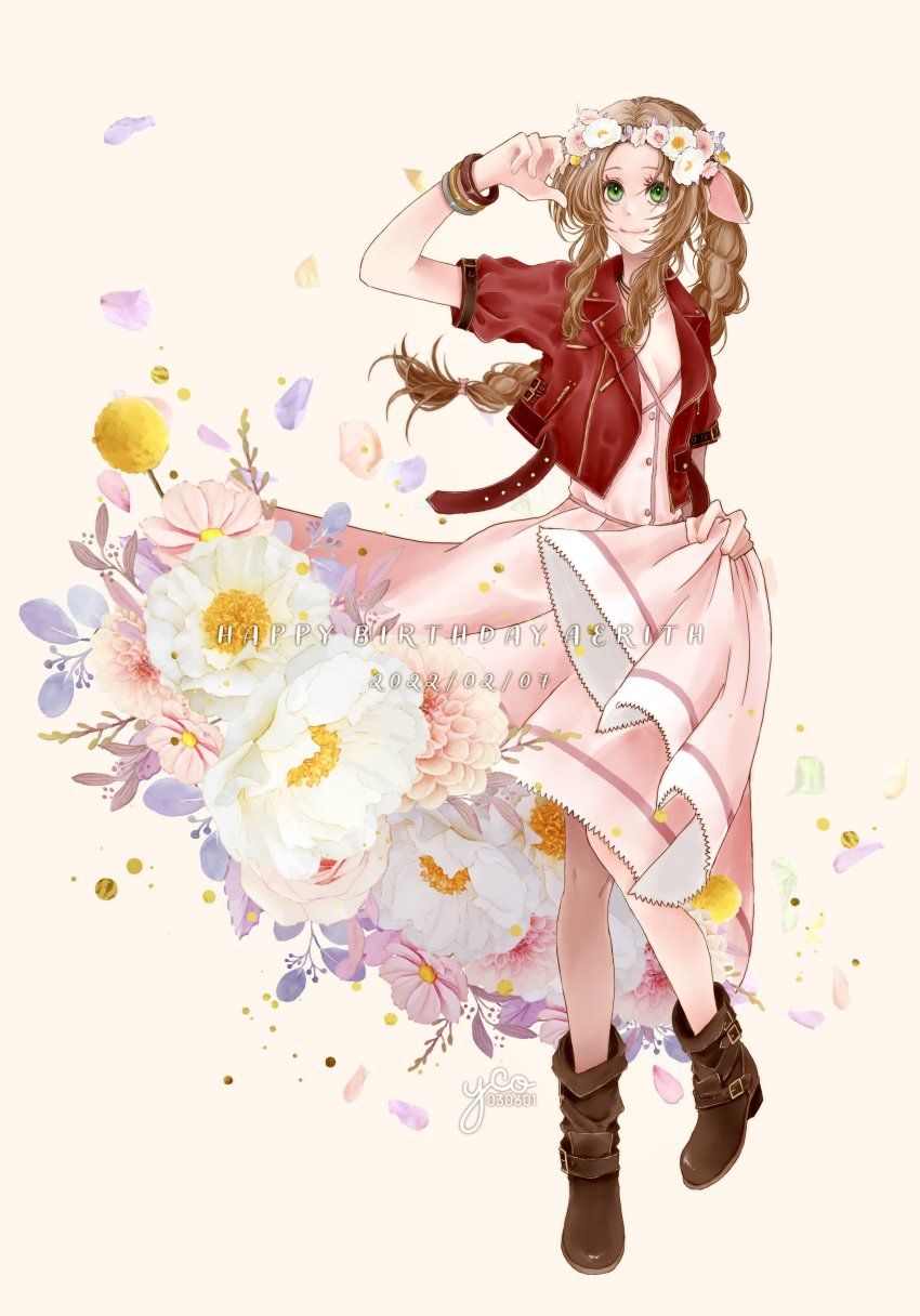 Aerith Gainsborough (Final Fantasy) Rule 34 Image