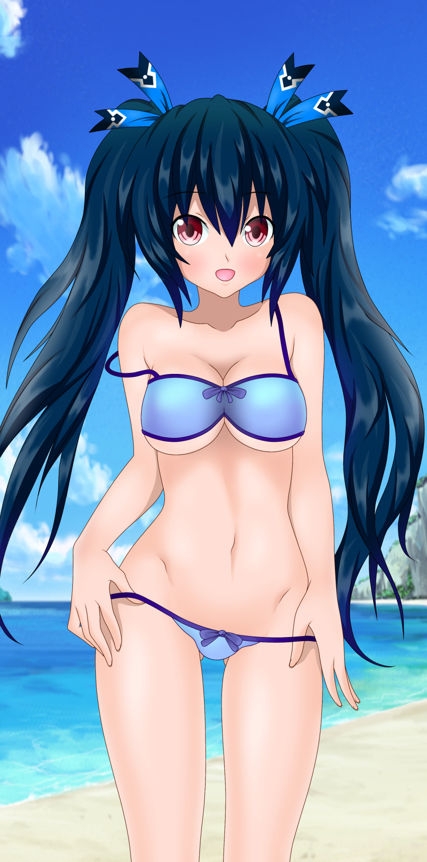 Noire (Neptunia) Rule 34 Image