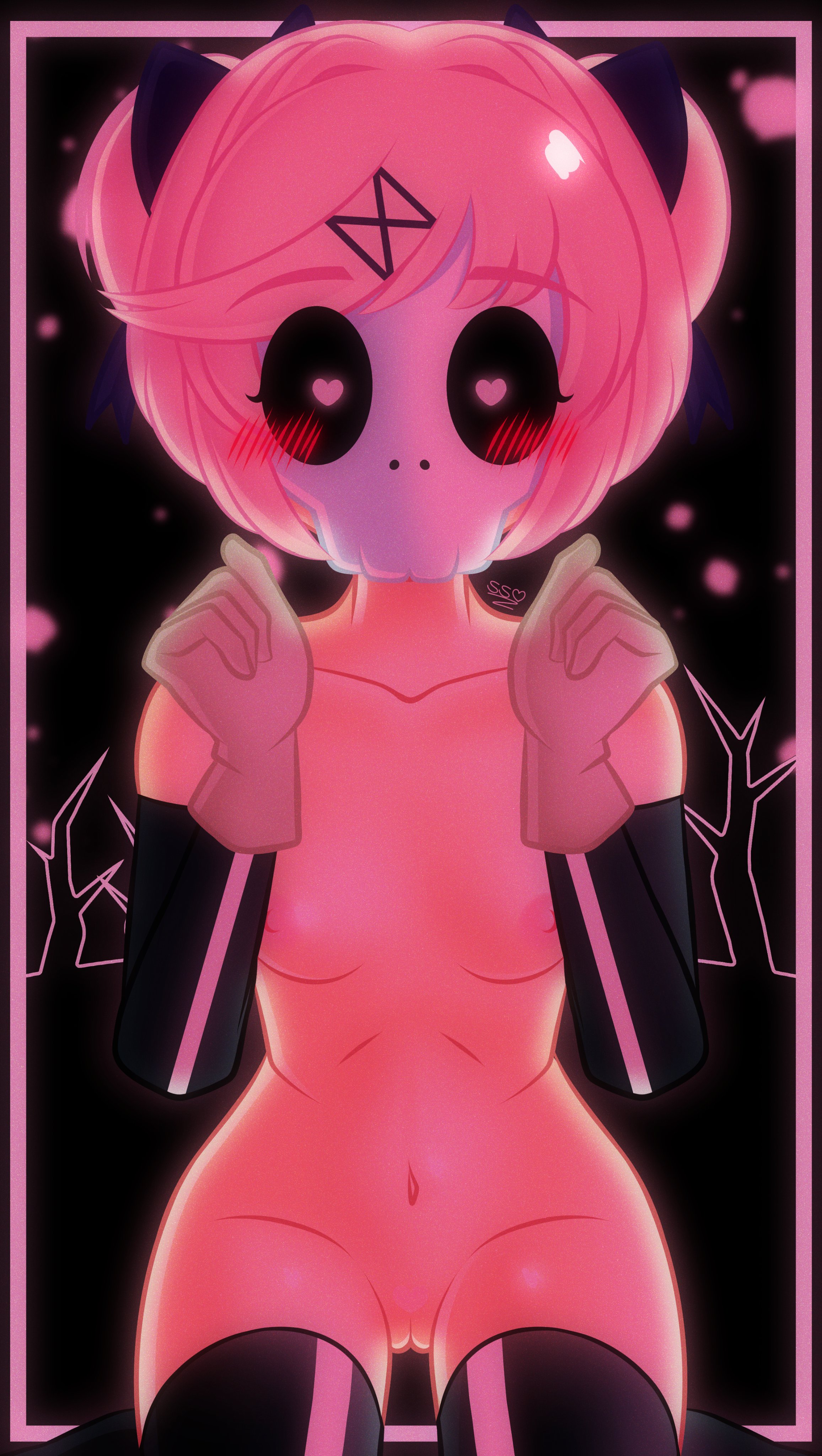 Natsuki (Doki Doki Literature Club) Rule 34 Image